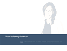 Tablet Screenshot of mercedesbermejo.com